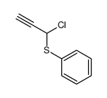 1-chloroprop-2-ynylsulfanylbenzene结构式