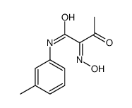 2-HYDROXYIMINO-3-OXO-N-M-TOLYL-BUTYRAMIDE structure