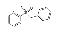 2-[(phenylmethyl)sulfonyl]pyrimidine结构式