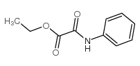 Acetic acid,2-oxo-2-(phenylamino)-, ethyl ester structure