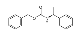 ((S)-1-phenylethyl)carbamic acid benzyl ester结构式