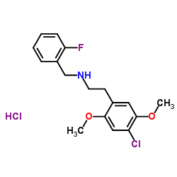 25C-NBF (hydrochloride) Structure