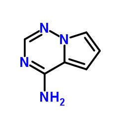 4-氨基吡咯并[2,1-f][1,2,4]三嗪结构式