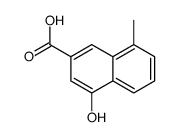 4-羟基-8-甲基-2-萘羧酸结构式