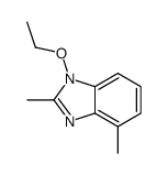 1H-Benzimidazole,1-ethoxy-2,4-dimethyl-(9CI) Structure