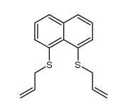 1,8-bis(allylthio)naphthalene Structure
