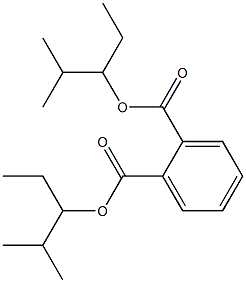 Bis(1-ethyl-2-Methylpropyl) Phthalate structure