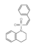 Quinoline,1,2,3,4-tetrahydro-1-(styrylsulfonyl)-, (E)- (8CI) picture