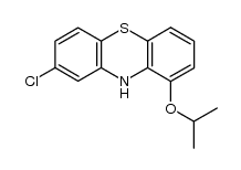 8-chloro-1-isopropoxy-10H-phenothiazine Structure