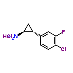 (1S,2R)-rel-2-(4-chloro-3-fluorophenyl)cyclopropan-1-amine hydrochloride picture