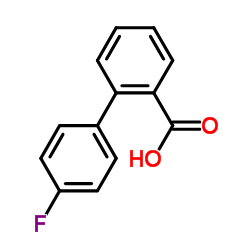 3'-Fluoro-4-biphenylcarboxylic acid Structure