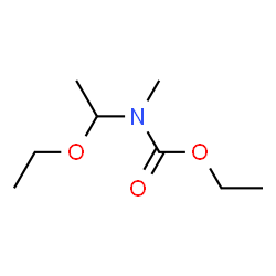 Carbamic acid,(1-ethoxyethyl)methyl-,ethyl ester (9CI) structure