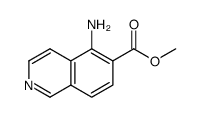 6-Isoquinolinecarboxylicacid,5-amino-,methylester(9CI)结构式
