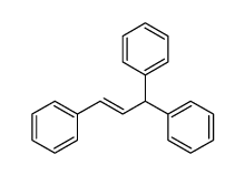 (E)-prop-2-ene-1,1,3-triyltribenzene Structure