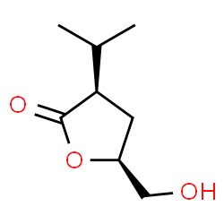 D-threo-Pentonic acid, 2,3-dideoxy-2-(1-methylethyl)-, gamma-lactone (9CI)结构式