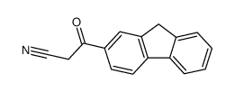 2-fluorenoylacetonitrile结构式