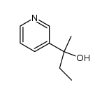 2-(3-pyridinyl)-2-butanol结构式