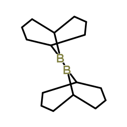 9-硼双环[3,3,1]壬烷,二聚物,晶体结构式
