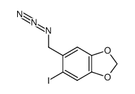 5-(azidomethyl)-6-iodobenzo[d]1,3-dioxole Structure
