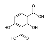 2,4-Dihydroxy-1,3-benzenedicarboxylic acid Structure