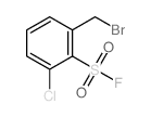 Benzenesulfonylfluoride, 2-(bromomethyl)-6-chloro- picture