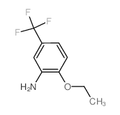 2-乙氧基-5-(三氟甲基)苯胺结构式