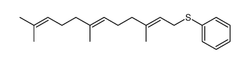 E,E-farnesyl phenyl sulfide Structure