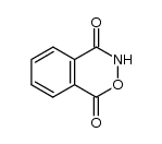 3H-benzo[d][1,2]oxazine-1,4-dione结构式