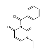 1-ethyl-3-benzoyluracil Structure