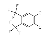 1,2-dichloro-4,5-bis-trifluoromethyl-benzene结构式