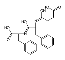 4-[[(2S)-1-[[(1S)-1-carboxy-2-phenylethyl]amino]-1-oxo-3-phenylpropan-2-yl]amino]-4-oxobutanoic acid Structure
