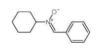 benzylidene-cyclohexyl-oxido-azanium structure
