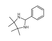 2-Phenyl-4,4,5,5-tetramethylimidazolidine Structure