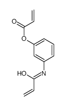 [3-(prop-2-enoylamino)phenyl] prop-2-enoate Structure