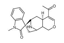 (4aR,7S)-4-Acetyl-6α,9α-epimino-4aβ,5,6,8,9,9aβ-hexahydro-1'-methylspiro[cyclohepta[c]pyran-7(1H),3'-[3H]indol]-2'(1'H)-one picture