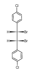meso-4,4'-dichlorostilbene dibromide结构式