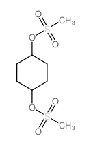 1,4-Cyclohexanediol,dimethanesulfonate, cis- (9CI) structure