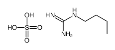 2-butylguanidine,sulfuric acid Structure