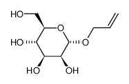 allyl α-D-mannopyranoside结构式