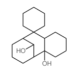 octahydro-2'h-spiro[cyclohexane-1,10'-[5,9]methanobenzo[8]annulene]-4a',11'(5'h)-diol结构式