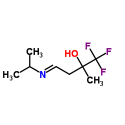 (4E)-1,1,1-Trifluoro-4-(isopropylimino)-2-methyl-2-butanol Structure