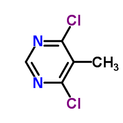 4,6-Dichloro-5-methylpyrimidine Structure