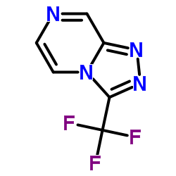 3-(Trifluoromethyl)[1,2,4]triazolo[4,3-a]pyrazine structure