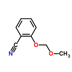 2-(Methoxymethoxy)benzonitrile结构式