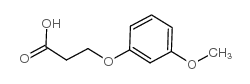 3-(3-Methoxyphenoxy)propionic Acid picture