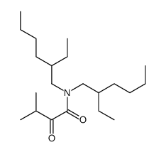 N,N-bis(2-ethylhexyl)-3-methyl-2-oxobutanamide Structure