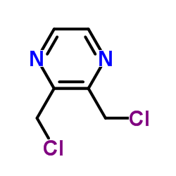 2,3-Bis(chloromethyl)pyrazine Structure