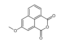 3-methoxy-1,8-naphthalic anhydride结构式
