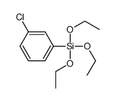 (3-chlorophenyl)-triethoxysilane Structure