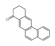 Benz[a]anthracen-8(9H)-one, 10,11-dihydro- Structure